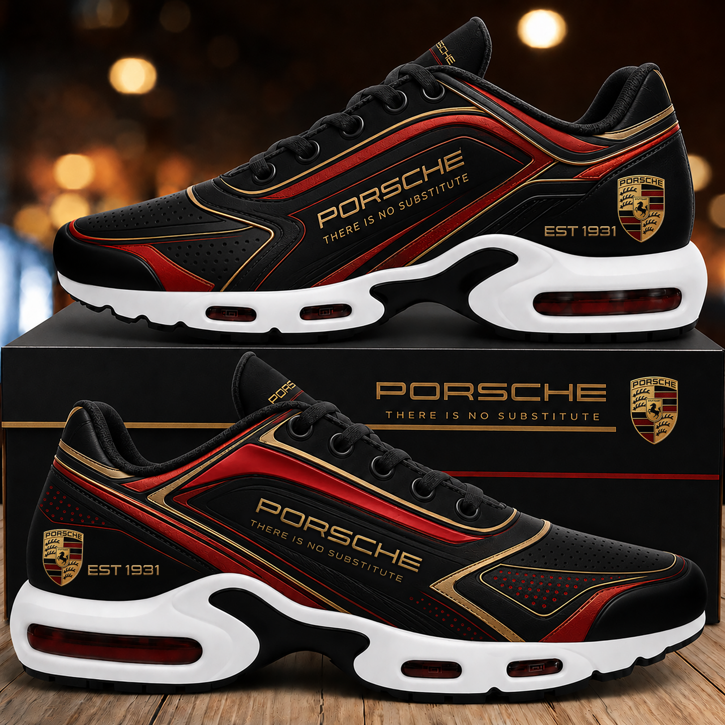 Pors EST 1931 Sport Air Cushion Sneaker