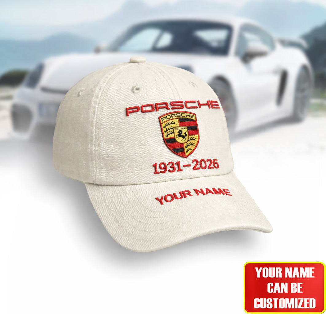 Personalized Pors Vintage Classic Cap (1931-2026)