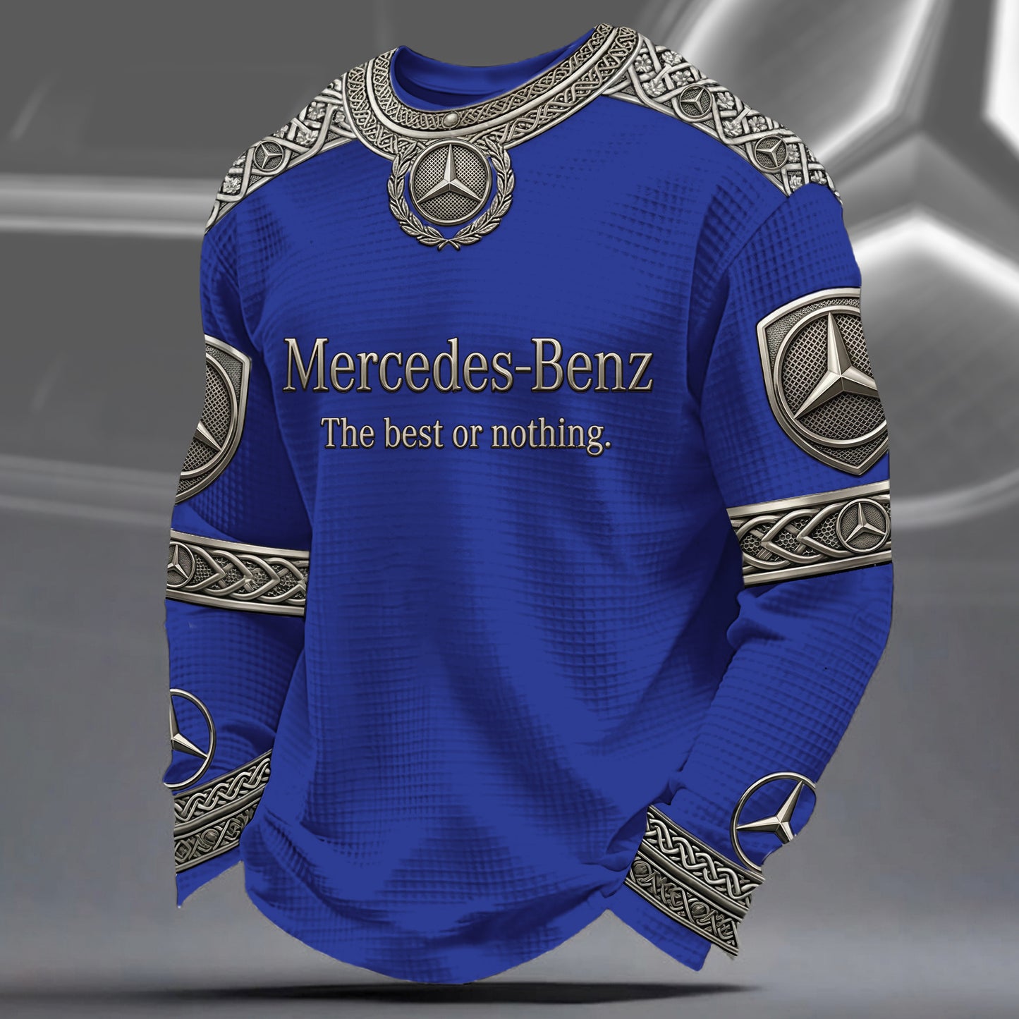 Merc The Best Or Nothing Quilted Textur Unisex Sweater