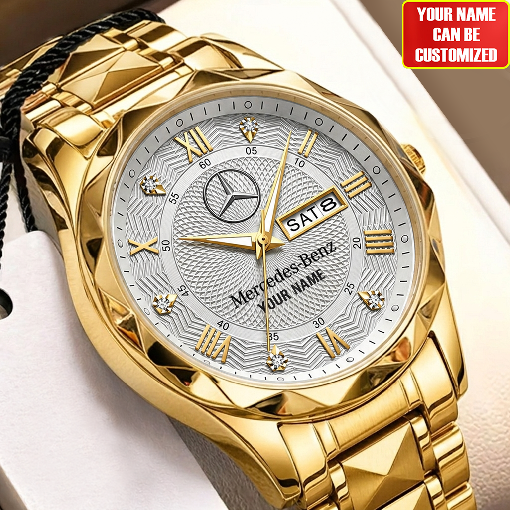 Personalized Merc Abstract Alloy Charley Watch