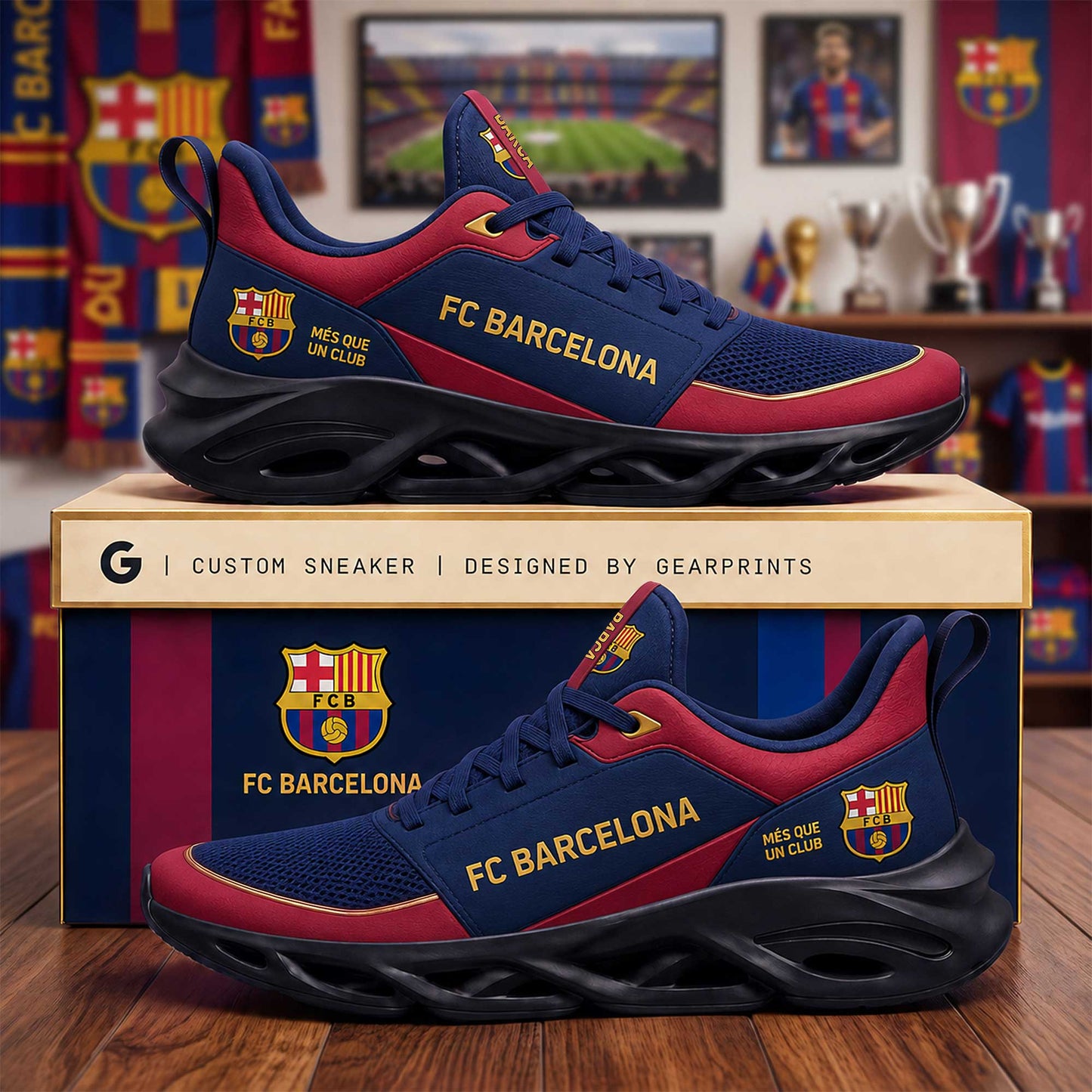 Barca FC 2026 Sport Chunky Custom Sneaker
