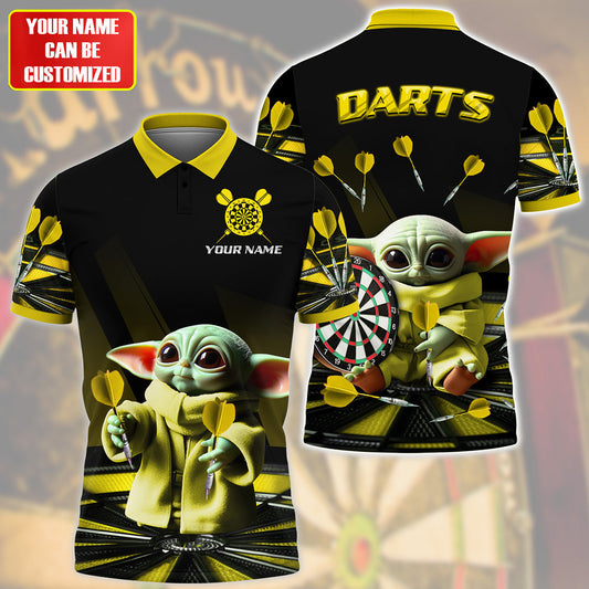 Personalized Name Yd Darts Q6 Yellow Version All Over Printed Unisex Shirt Q290501