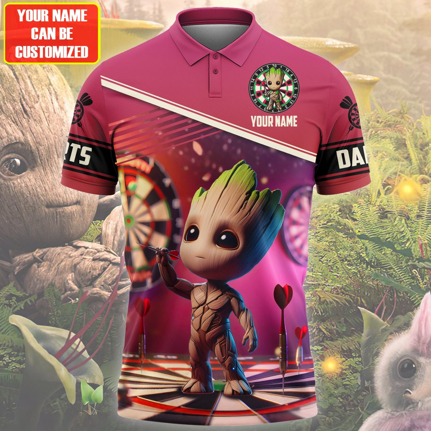 Personalized Name Gr Darts All Over Printed Unisex Shirt Q300512