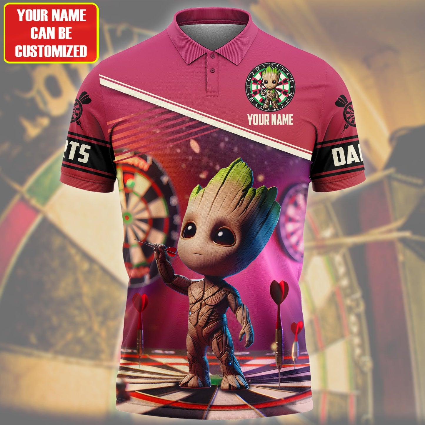 Personalized Name Gr Darts All Over Printed Unisex Shirt Q300512
