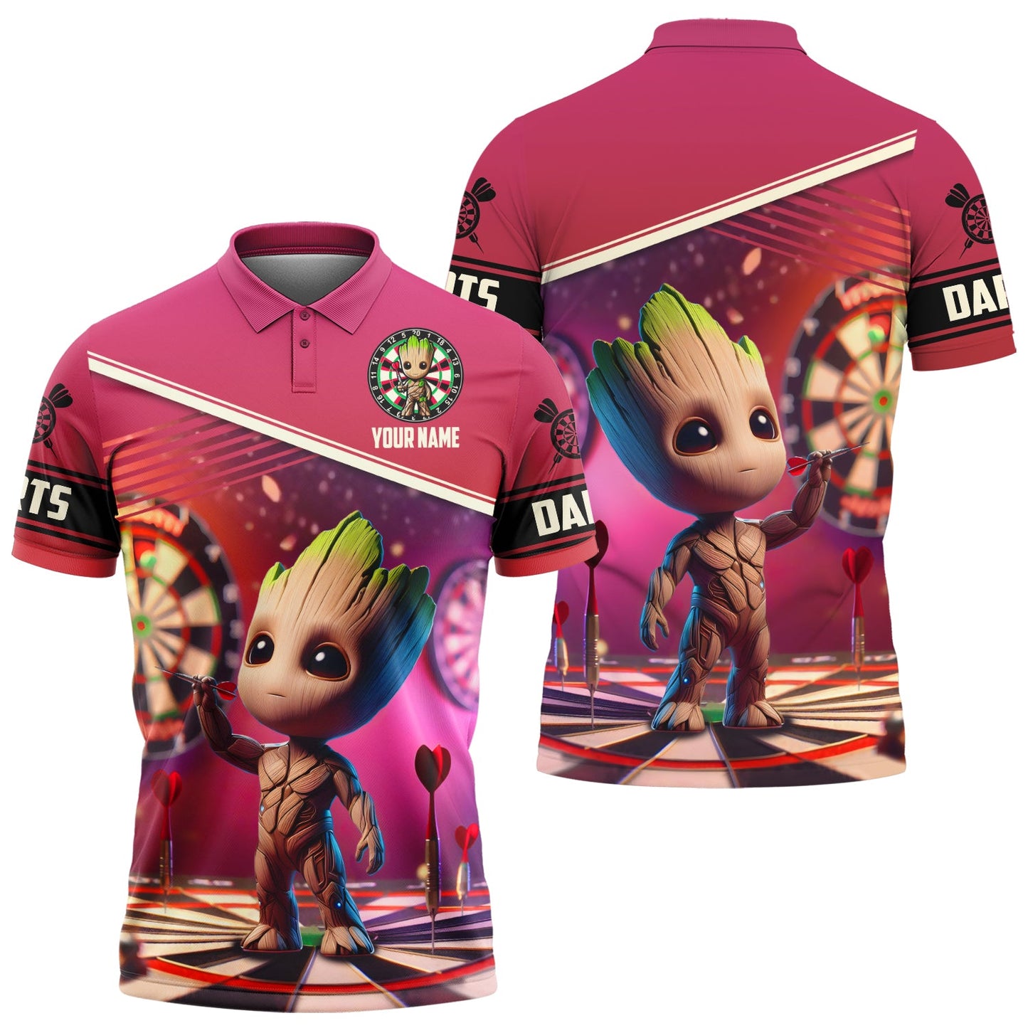 Personalized Name Gr Darts All Over Printed Unisex Shirt Q300512