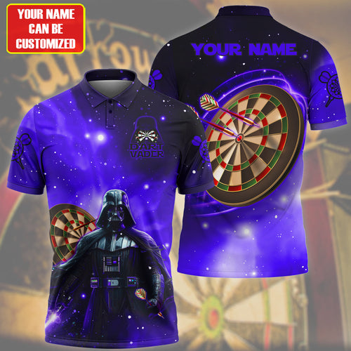 Personalized Name Dart Vader Blue Version All Over Printed Unisex Shirt Q300301