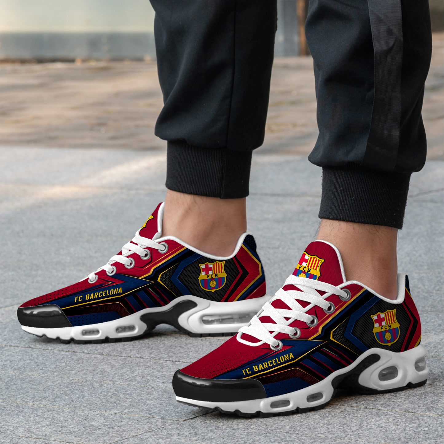 Barca FC Premium Sport Air Cushion Sneaker