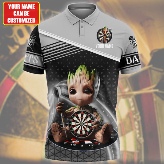 Personalized Name Gr Darts Silver Version All Over Printed Unisex Shirt QB020502