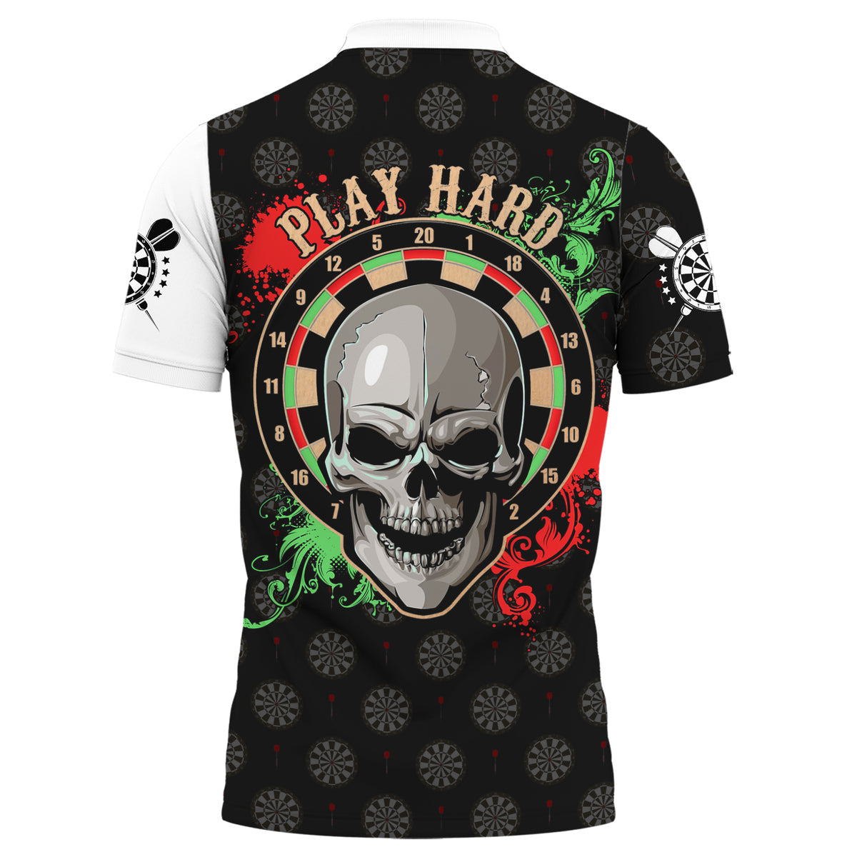 Personalized Skull Darts Version All Over Printed Unisex Shirt QB040602