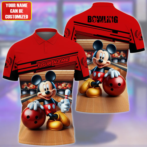 Personalized Name MK Bowling All Over Printed Unisex Shirt QB060402