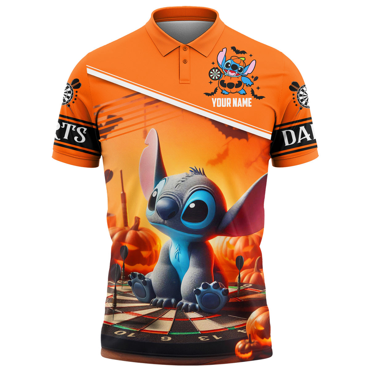 Personalized St Darts Halloween All Over Printed Unisex Shirt QB070801