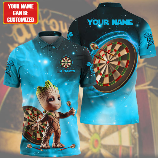 Personalized Name Gr Darts Teal Version All Over Printed Unisex Shirt QB080404