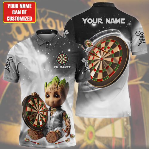 Personalized Name Gr Darts Silver Version All Over Printed Unisex Shirt QB080504