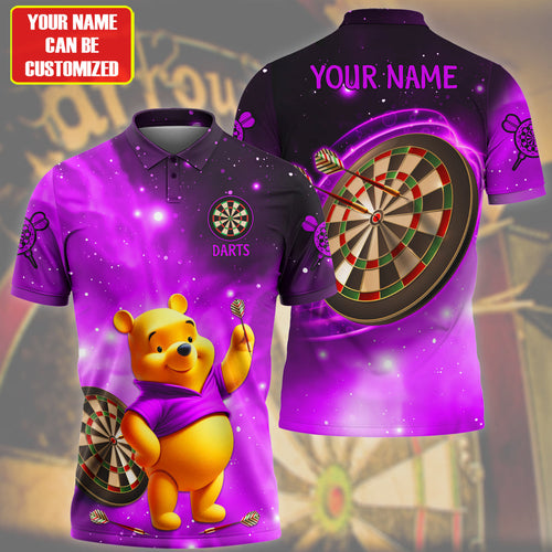 Personalized Name WTP Darts Purple Version All Over Printed Unisex Shirt QB080602