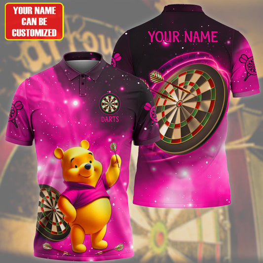 Personalized Name WTP Darts Pink Version All Over Printed Unisex Shirt QB080602