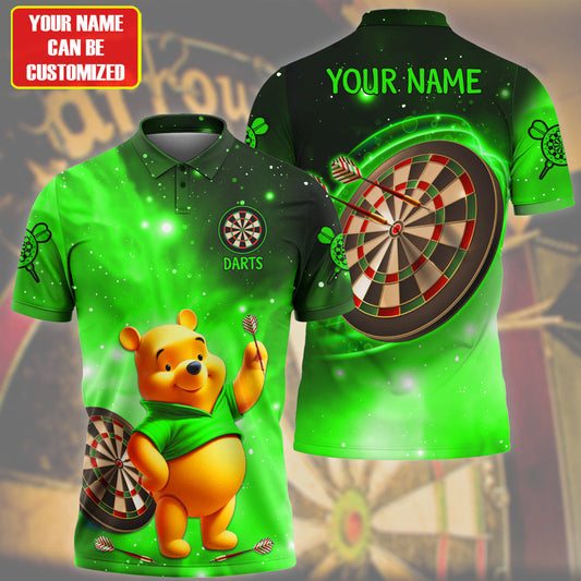Personalized Name WTP Darts Green Version All Over Printed Unisex Shirt QB080602