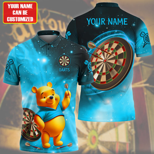 Personalized Name WTP Darts Teal Version All Over Printed Unisex Shirt QB080602