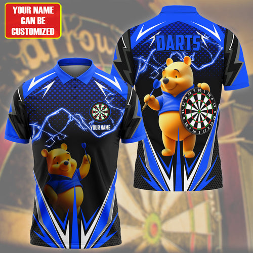 Personalized Name WTP Darts Blue Version All Over Printed Unisex Shirt QB080603
