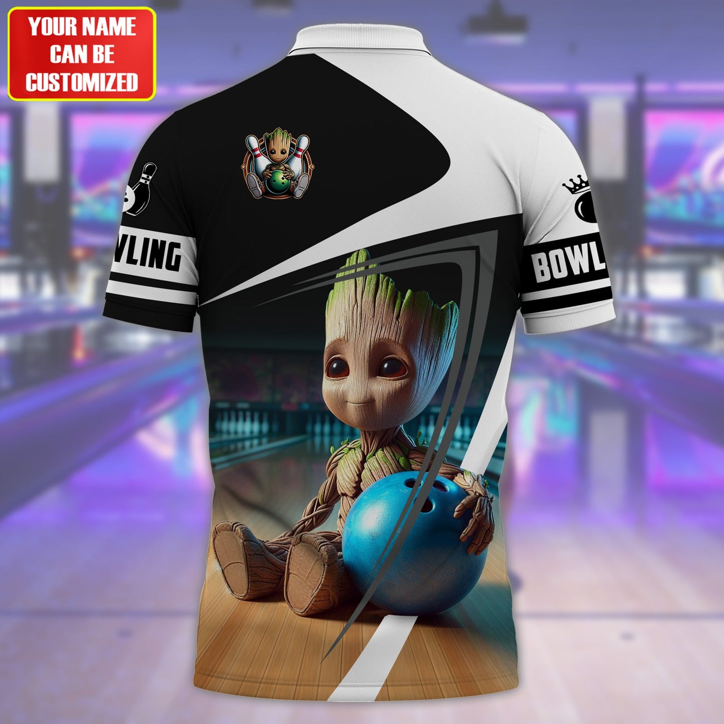 Personalized Name Gr Bowling All Over Printed Unisex Shirt QB090401