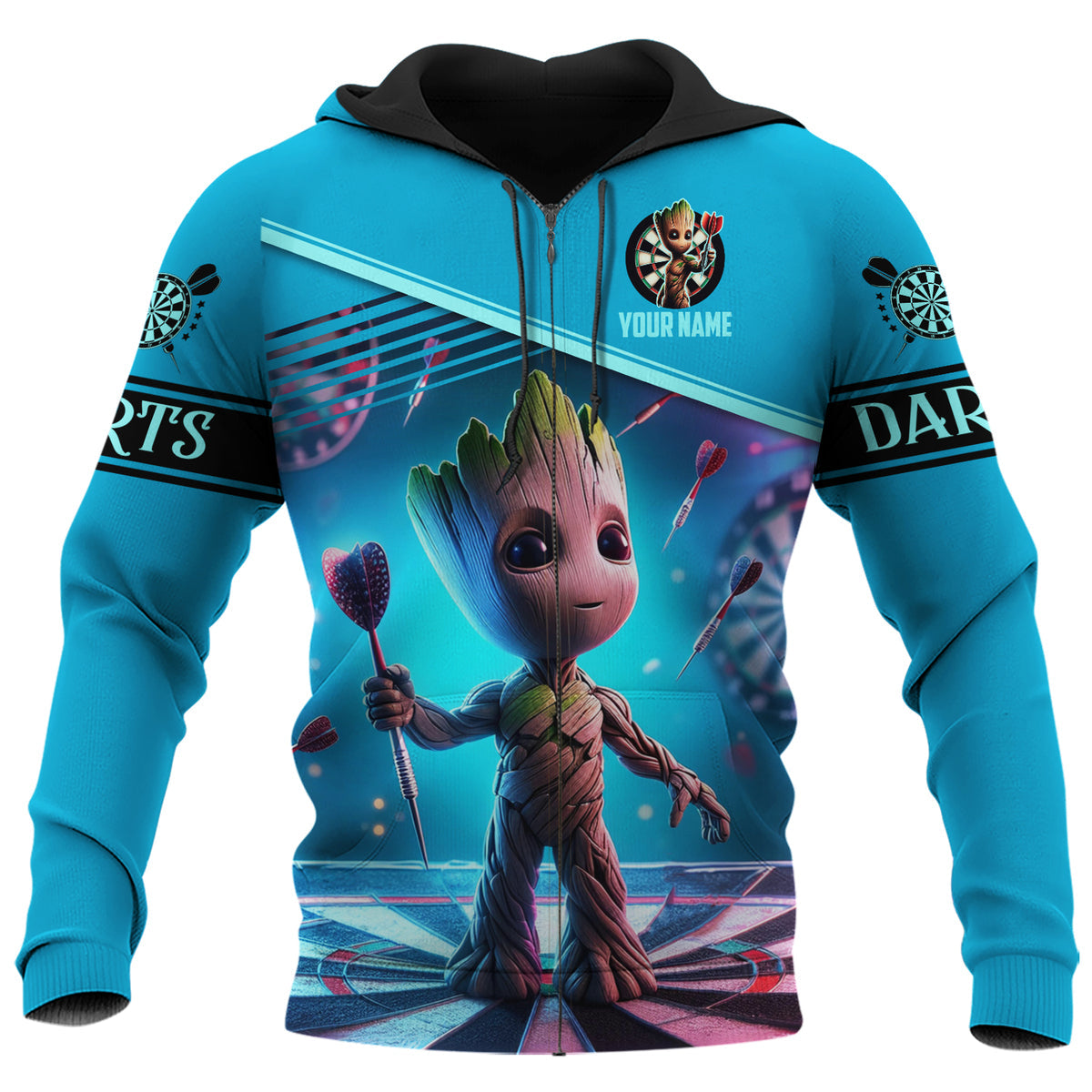 Personalized Name Gr Darts All Over Printed Unisex Shirt QB110410