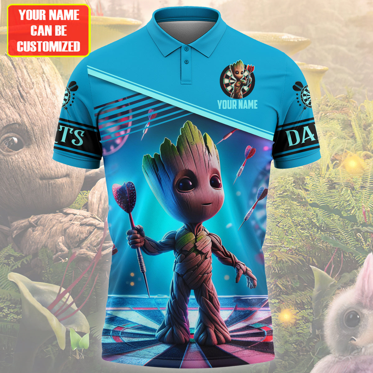 Personalized Name Gr Darts All Over Printed Unisex Shirt QB110410