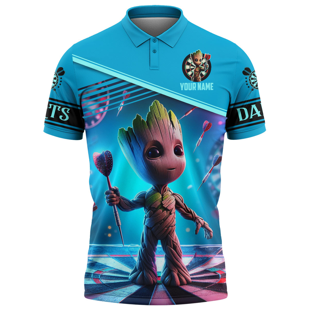 Personalized Name Gr Darts All Over Printed Unisex Shirt QB110410