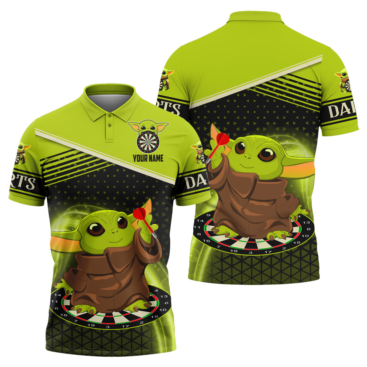 Personalized Name YD Darts All Over Printed Unisex Shirt QB130404