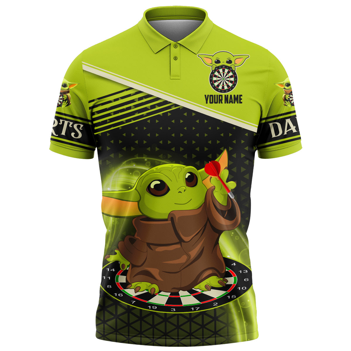 Personalized Name YD Darts All Over Printed Unisex Shirt QB130404