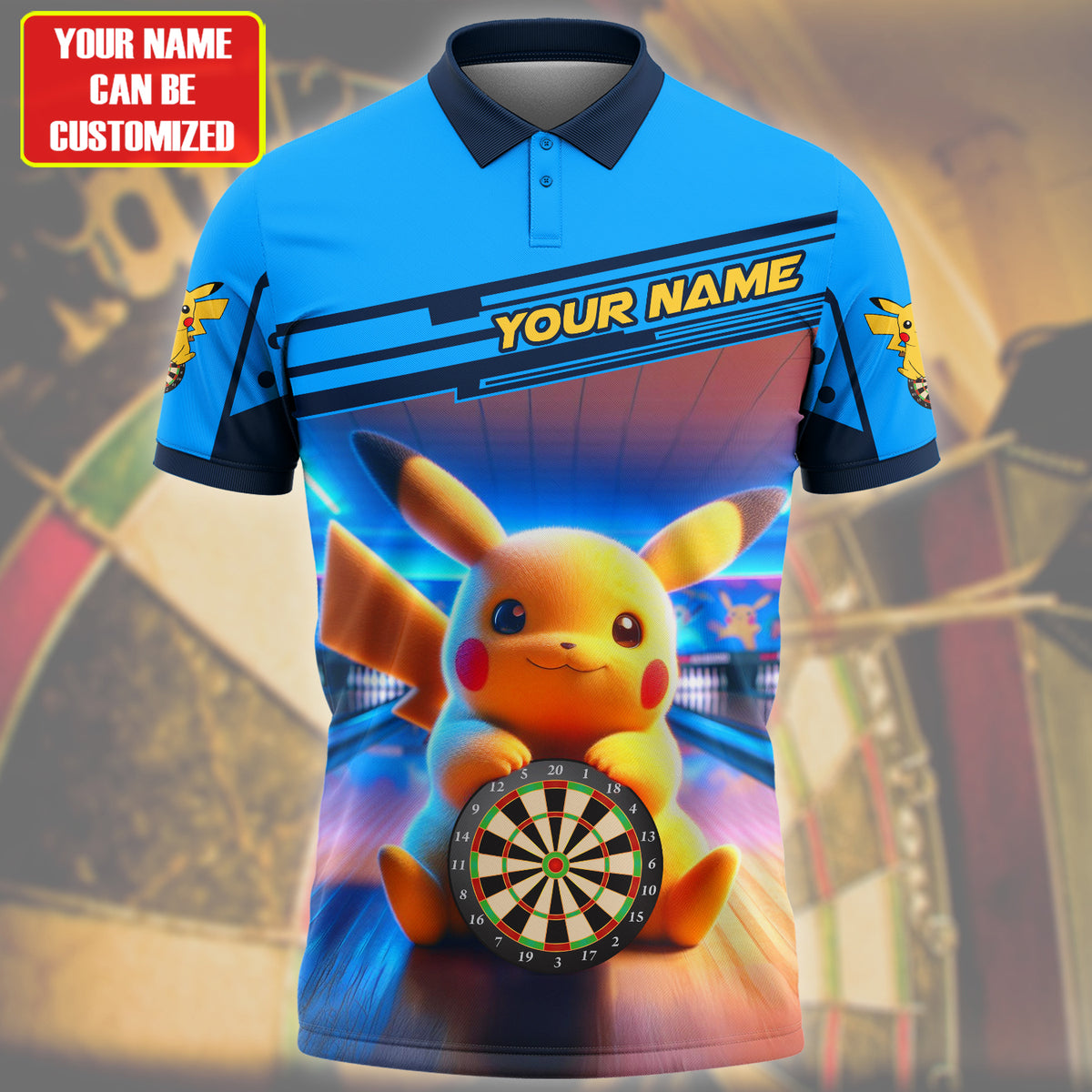 Personalized Name PK Darts All Over Printed Unisex Shirt QB140504