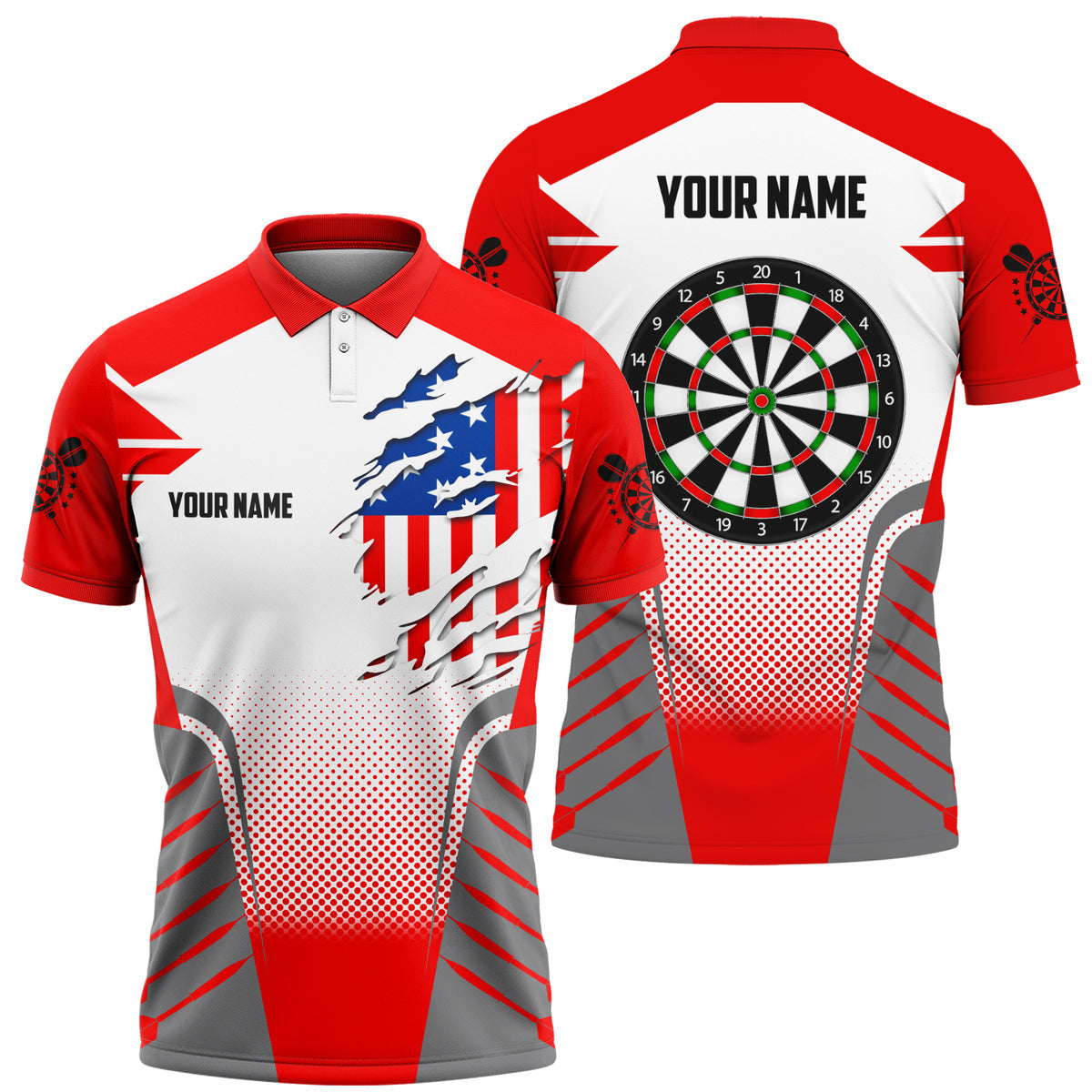 Personalized Darts All Over Printed Unisex Shirt QB140606