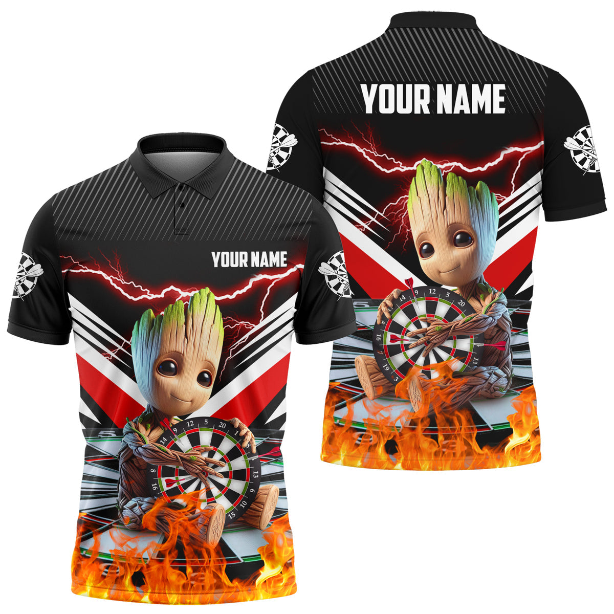 Personalized GR  Darts  All Over Printed Unisex Shirt QB150702