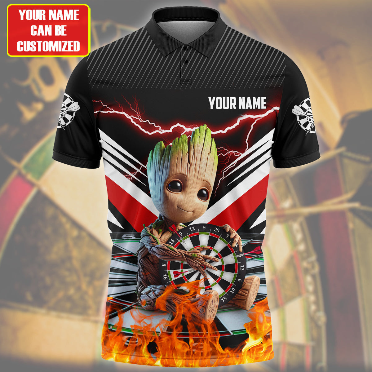 Personalized GR  Darts  All Over Printed Unisex Shirt QB150702