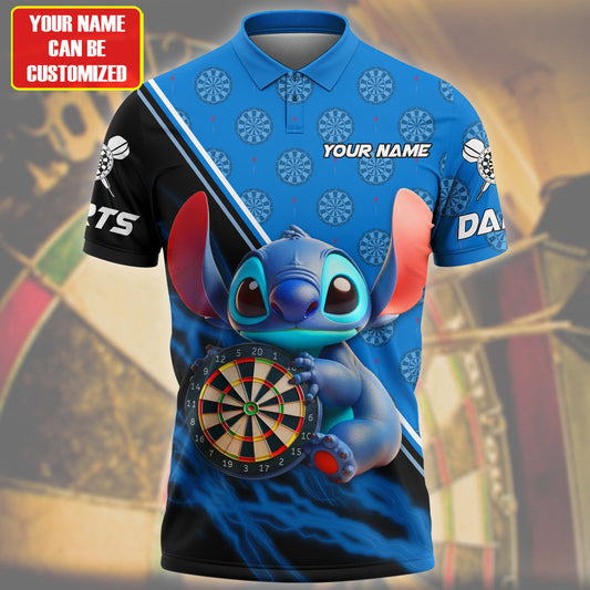 Personalized Name ST Darts All Over Printed Unisex Shirt QB190404