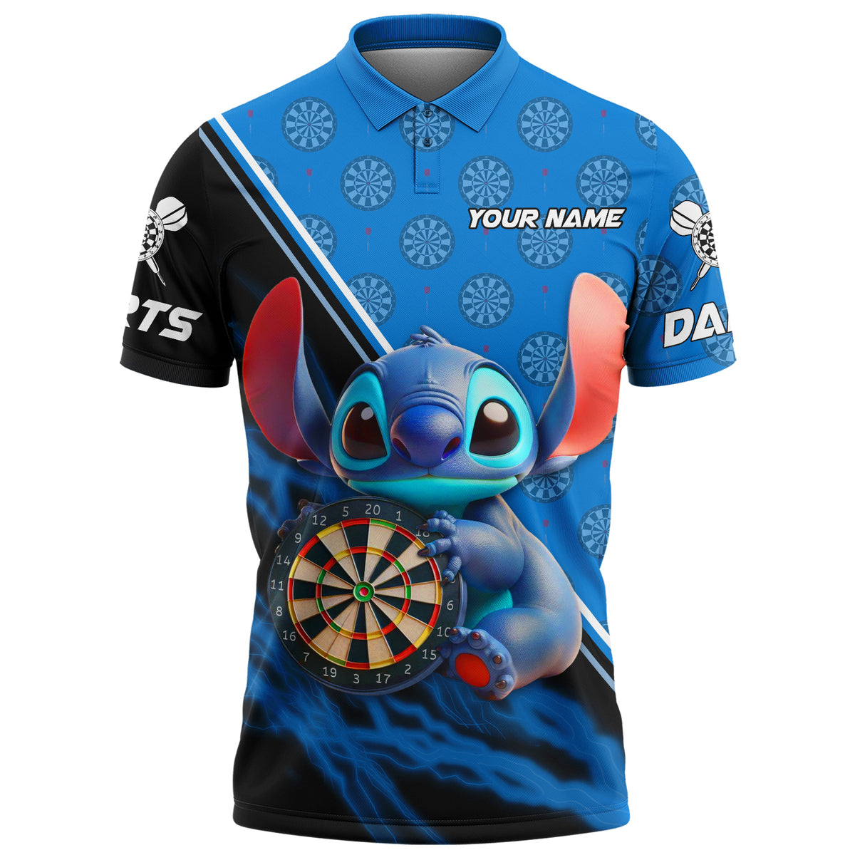 Personalized Name ST Darts All Over Printed Unisex Shirt QB190404