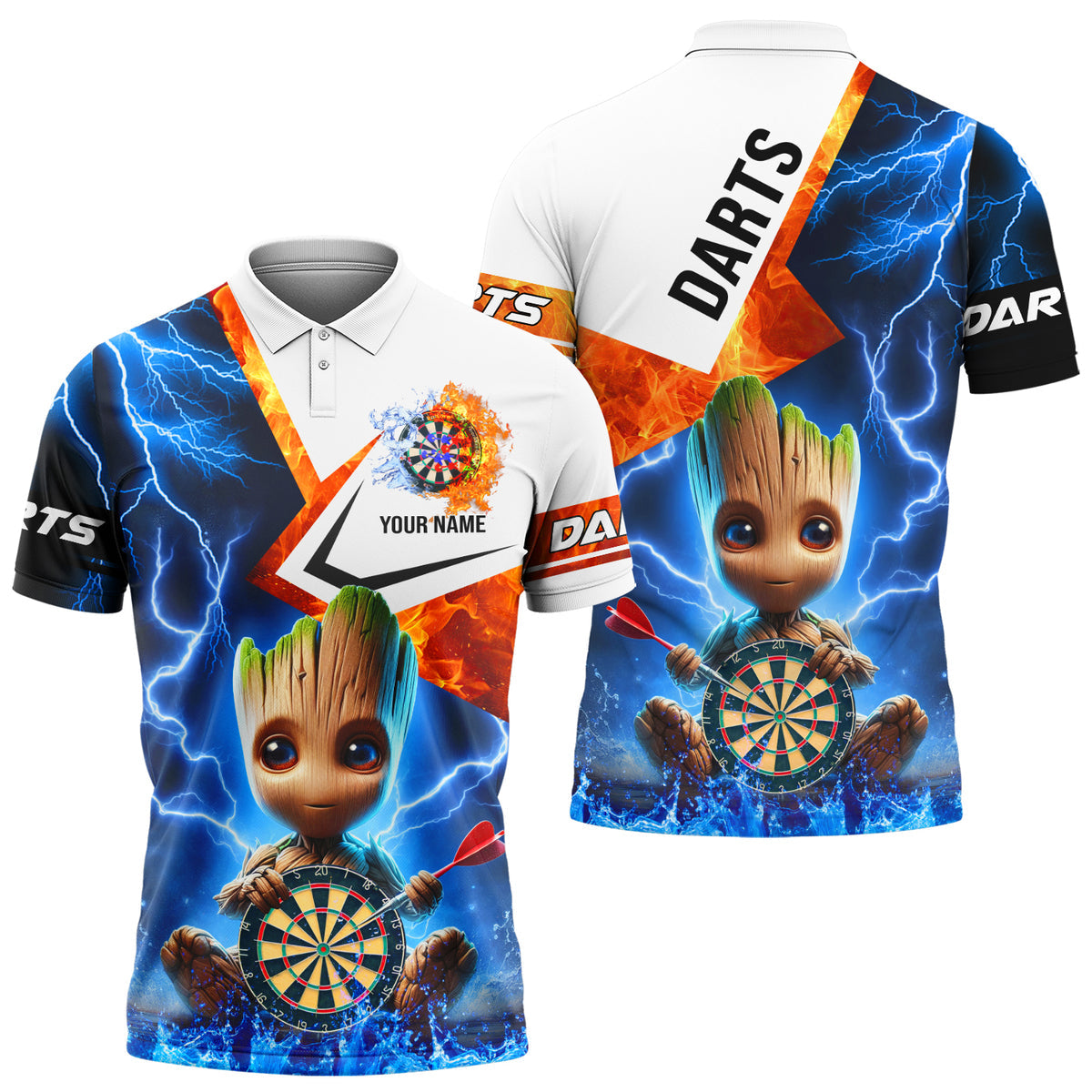 Personalized GR  Darts  All Over Printed Unisex Shirt QB190603