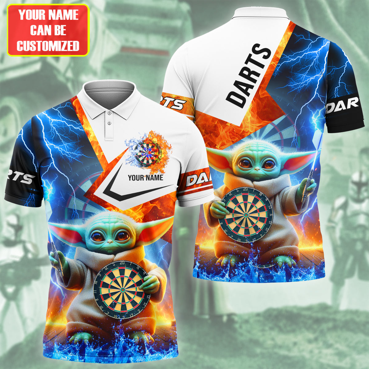 Personalized YD Darts  All Over Printed Unisex Shirt QB190604