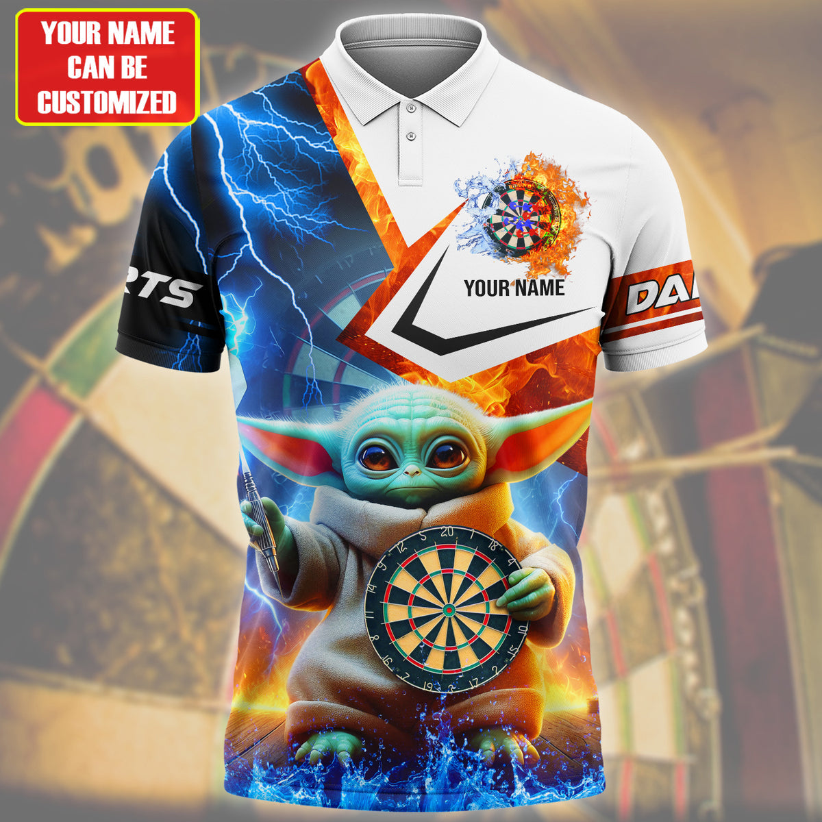 Personalized YD Darts  All Over Printed Unisex Shirt QB190604