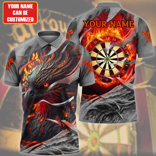 Personalized Name Phoenix Darts All Over Printed Unisex Shirt QB260404