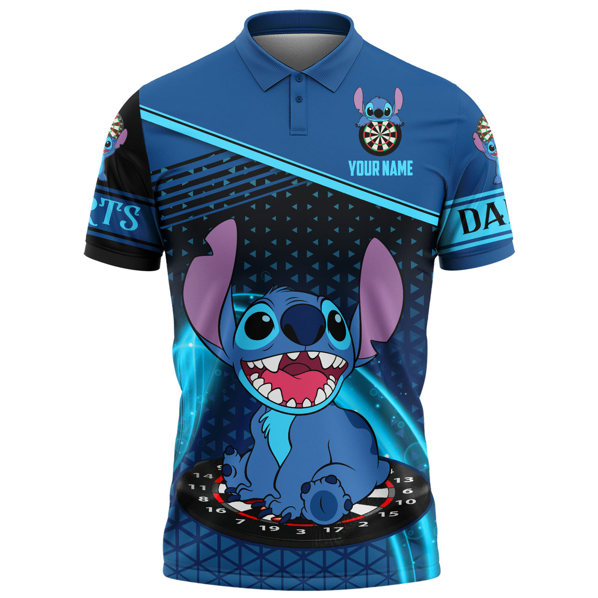 Personalized Name ST Darts All Over Printed Unisex Shirt QB280303