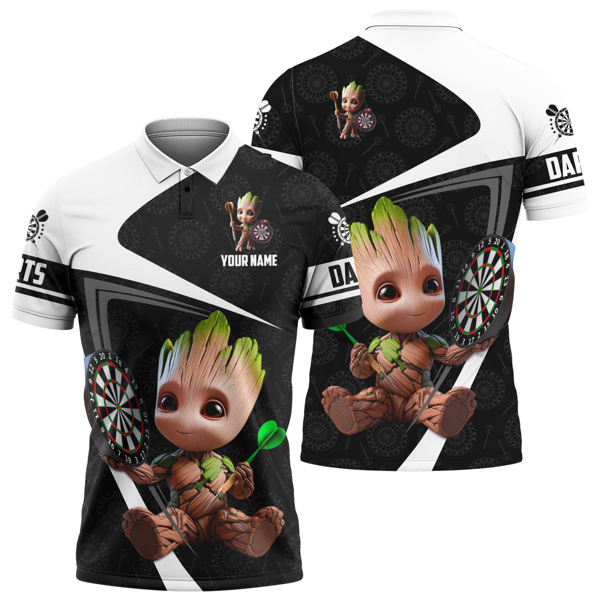 Personalized Name Gr Darts All Over Printed Unisex Shirt QB280401