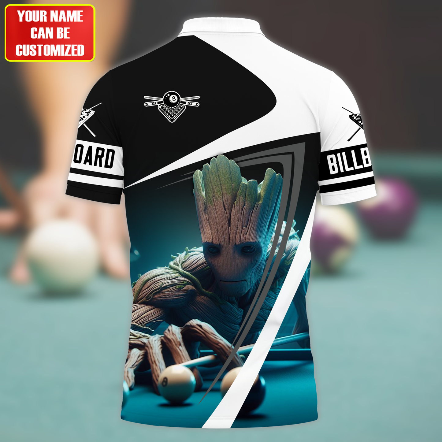 Personalized Name Billiards QB1 All Over Printed Unisex Shirt QB290304
