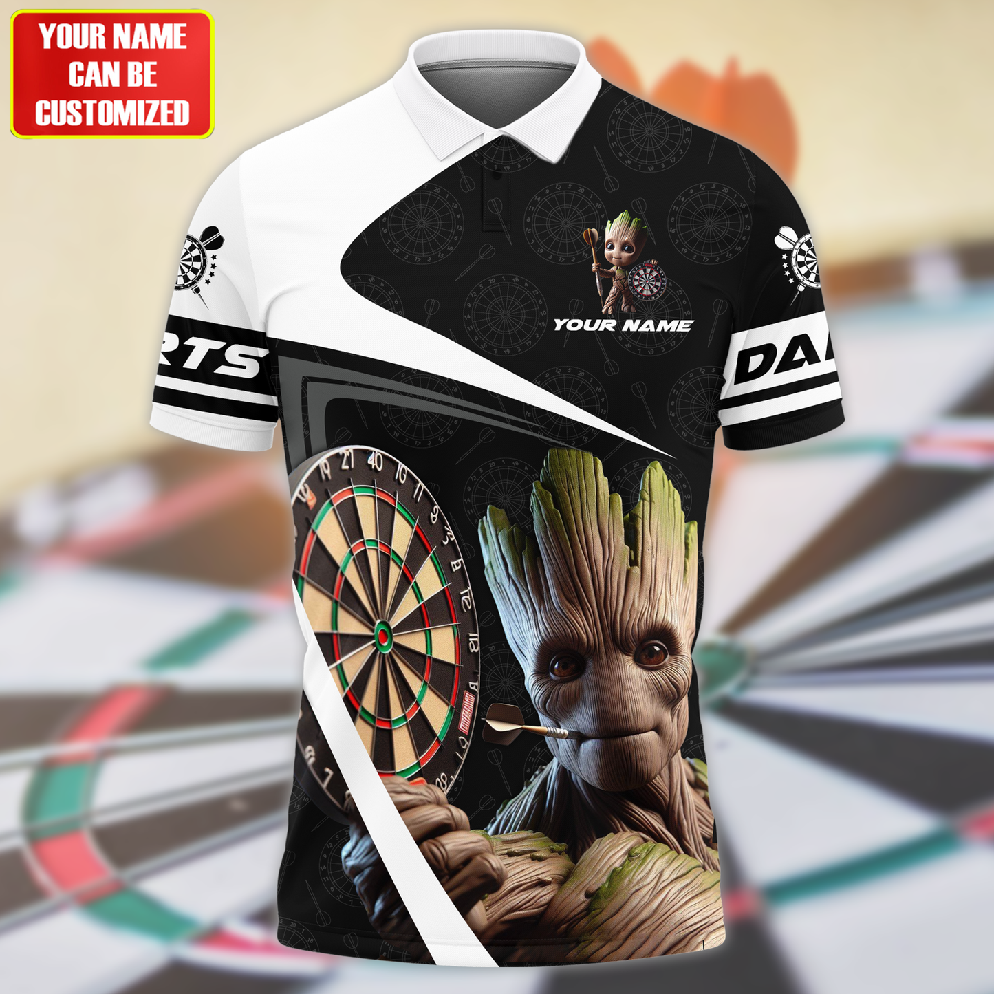 Personalized Name Gr Darts All Over Printed Unisex Shirt QB290308