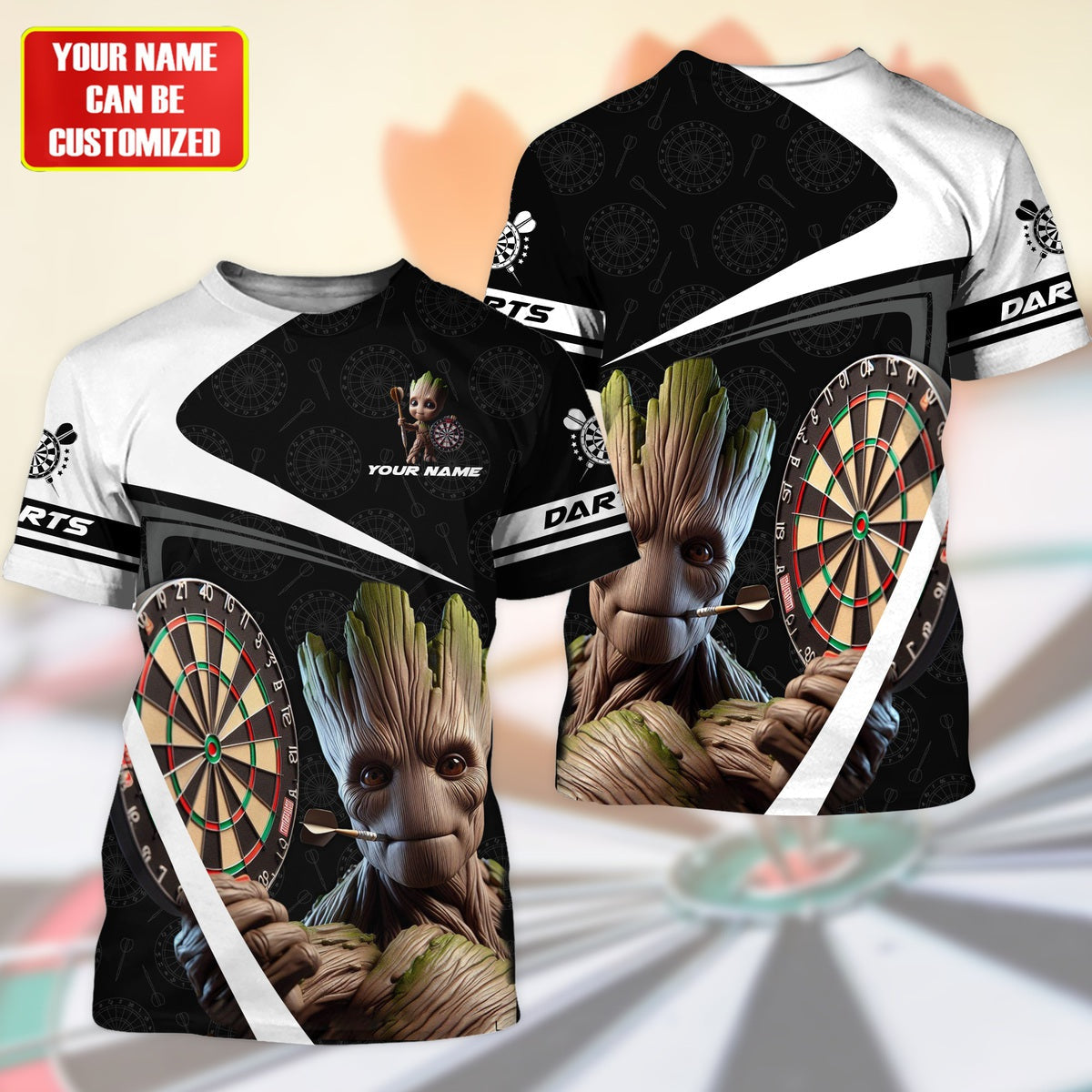 Personalized Name Gr Darts All Over Printed Unisex Shirt QB290308