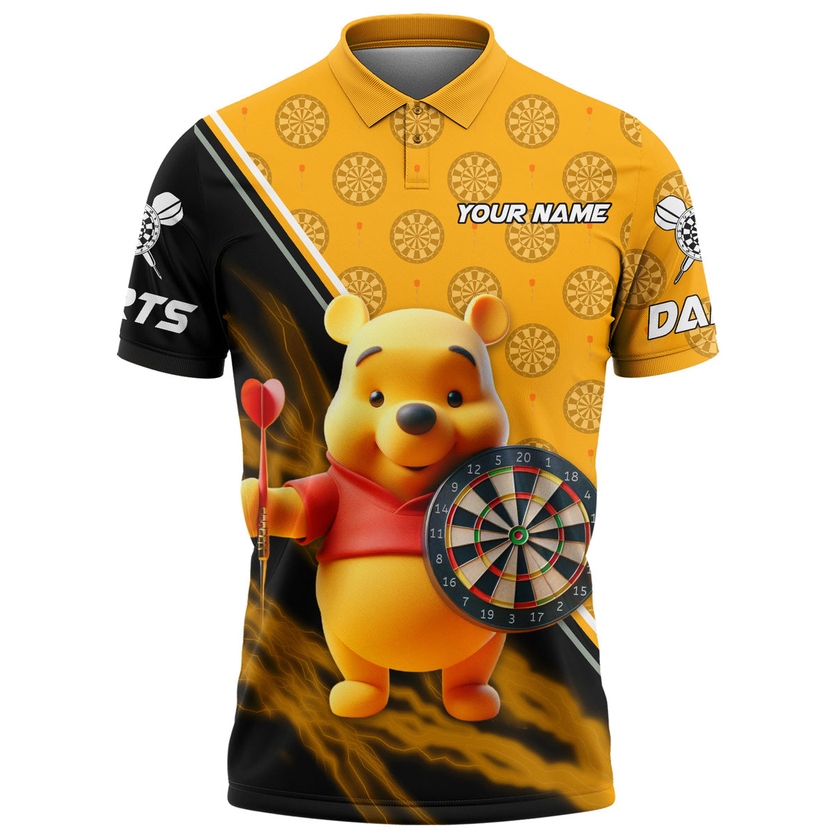 Personalized Name WTP Darts All Over Printed Unisex Shirt QB300301