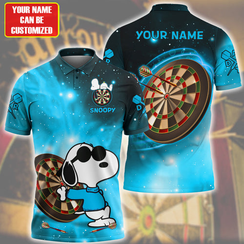 Personalized Name SNP Darts Teal Version All Over Printed Unisex Shirt QB300302