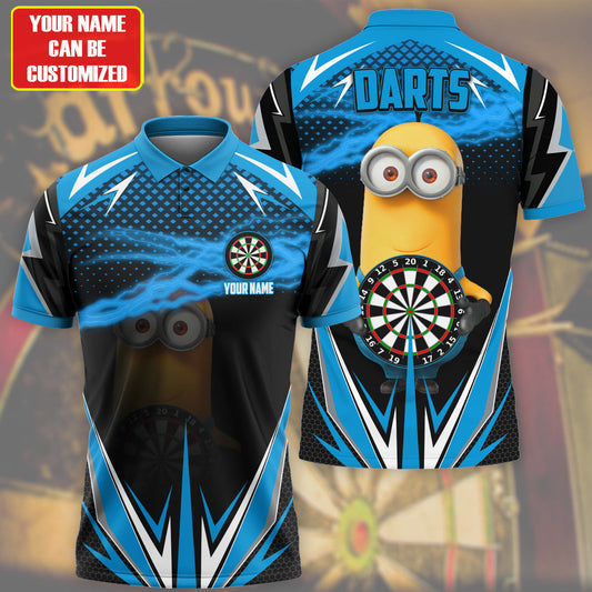 Personalized Name Mn Darts Teal Version All Over Printed Unisex Shirt S290701