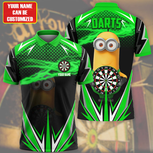 Personalized Name Mn Darts Green Version All Over Printed Unisex Shirt S290701