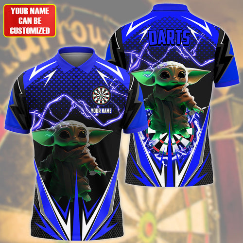 Personalized Name Yd Darts S3 Blue Version All Over Printed Unisex Shirt S310503
