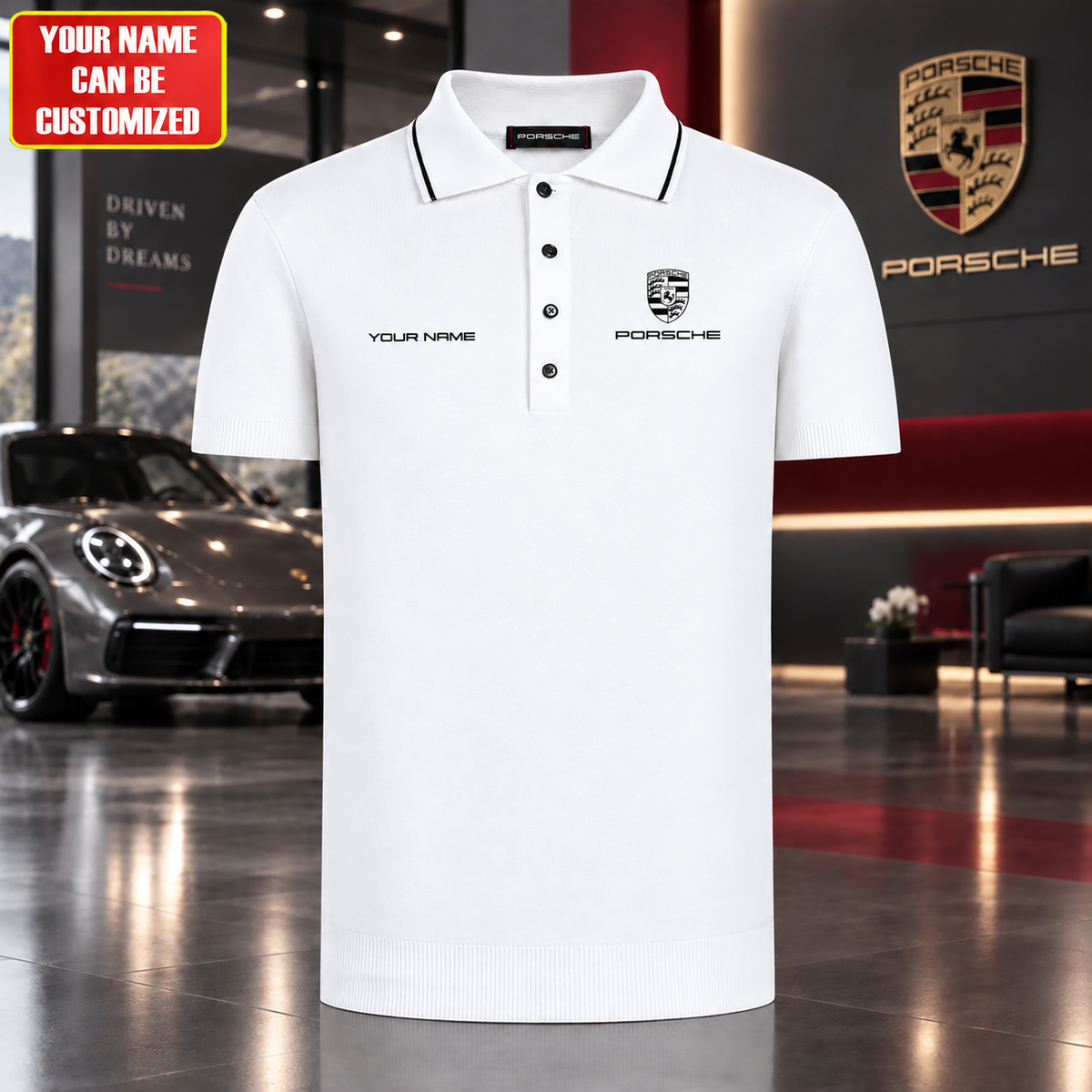 Personalized Pors SantGard 2026 Polo Shirt