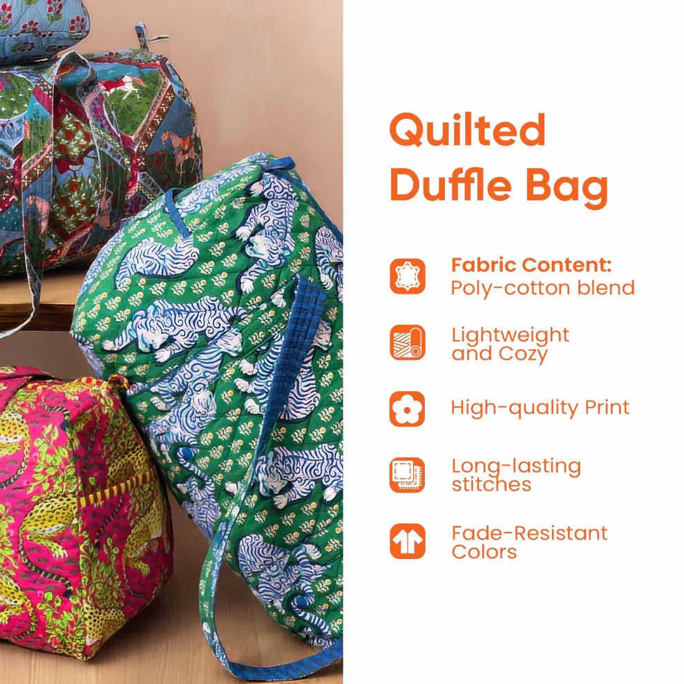 Barca FC Limited Edition Quilted Duffle Bag